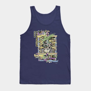 dragon book tattoo Tank Top